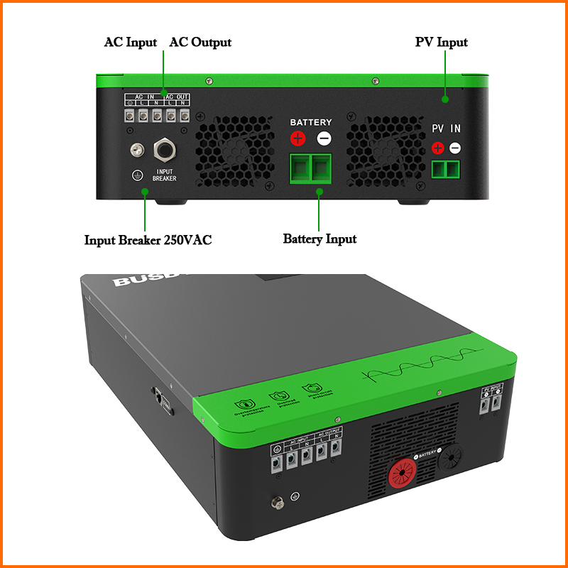 4.2KW 6.2KW HYBRID SOLAR อินเว - Charge Controller Solar บทวิจารณ์และราคา