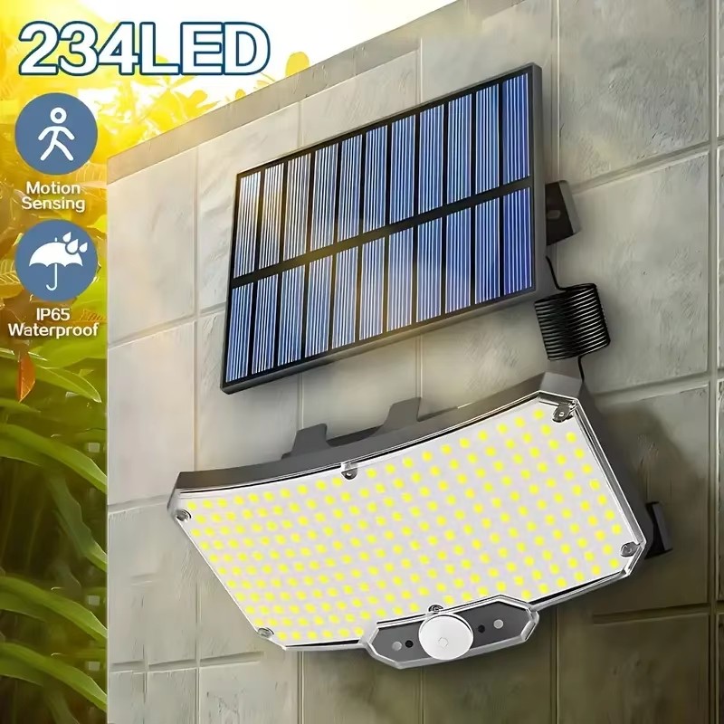 234LED ไฟพลังงานแสงอาทิตย์กลาง - Solar Lamp บทวิจารณ์และราคา