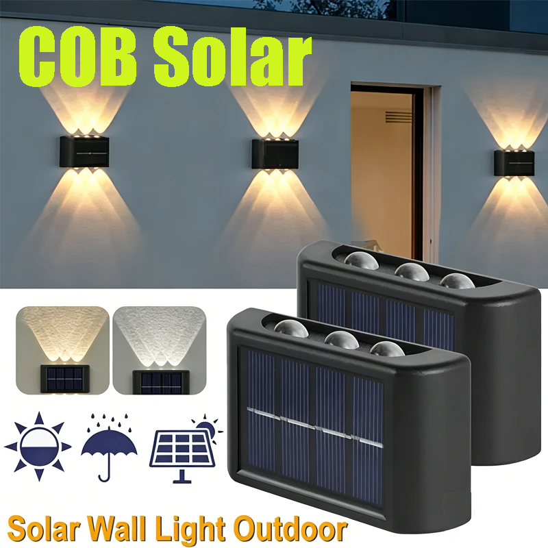 โคมไฟติดผนังพลังงานแสงอาทิตย์  - Solar Lamp บทวิจารณ์และราคา
