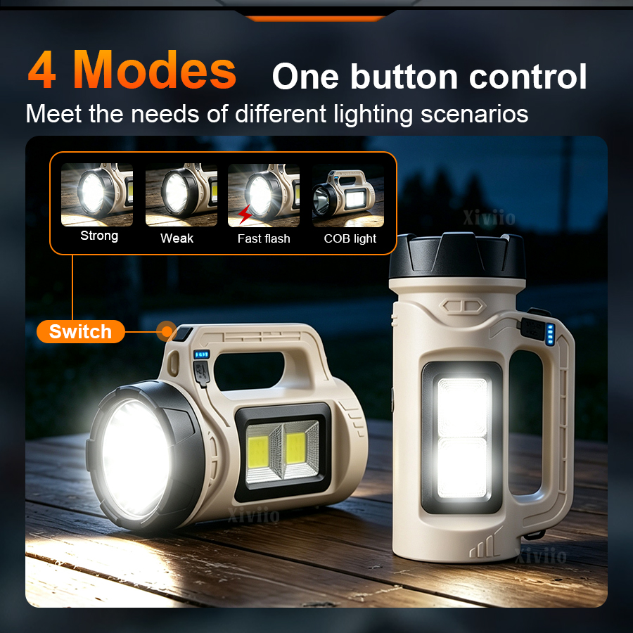 ไฟฉาย LED มือถือ Multiscene พล - Solar Generator บทวิจารณ์และราคา