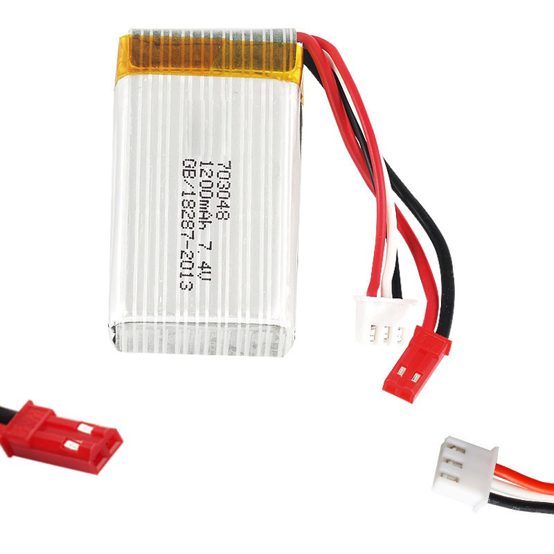 แบตเตอรี่ลิโป 2S 7.4V 1200mAh  - Lithium Battery 12V บทวิจารณ์และราคา