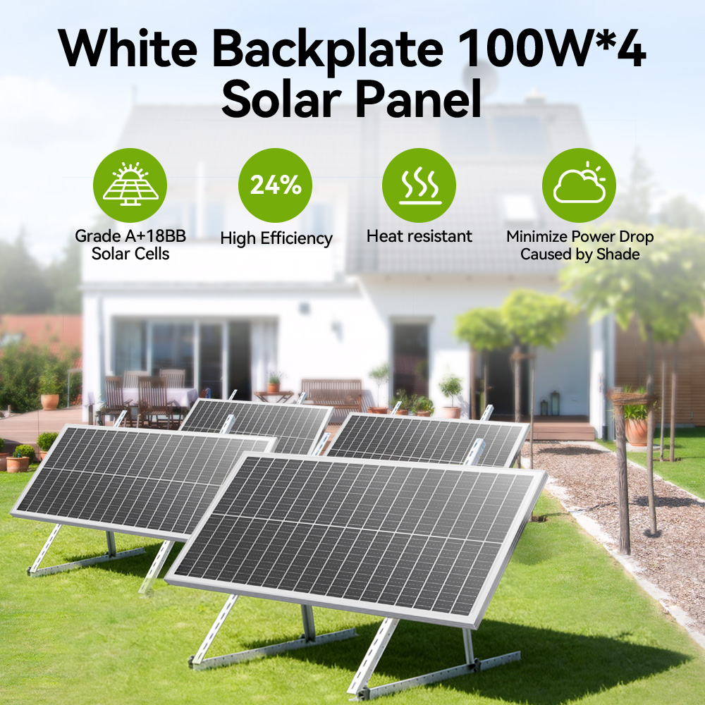 แผงโซลาร์เซลล์ Rvpozwer 400W/2 - Solar Panel 200W บทวิจารณ์และราคา