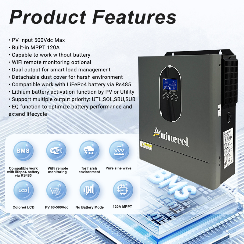 อินเวอร์เตอร์พลังงานแสงอาทิตย์ - Charge Controller Solar บทวิจารณ์และราคา