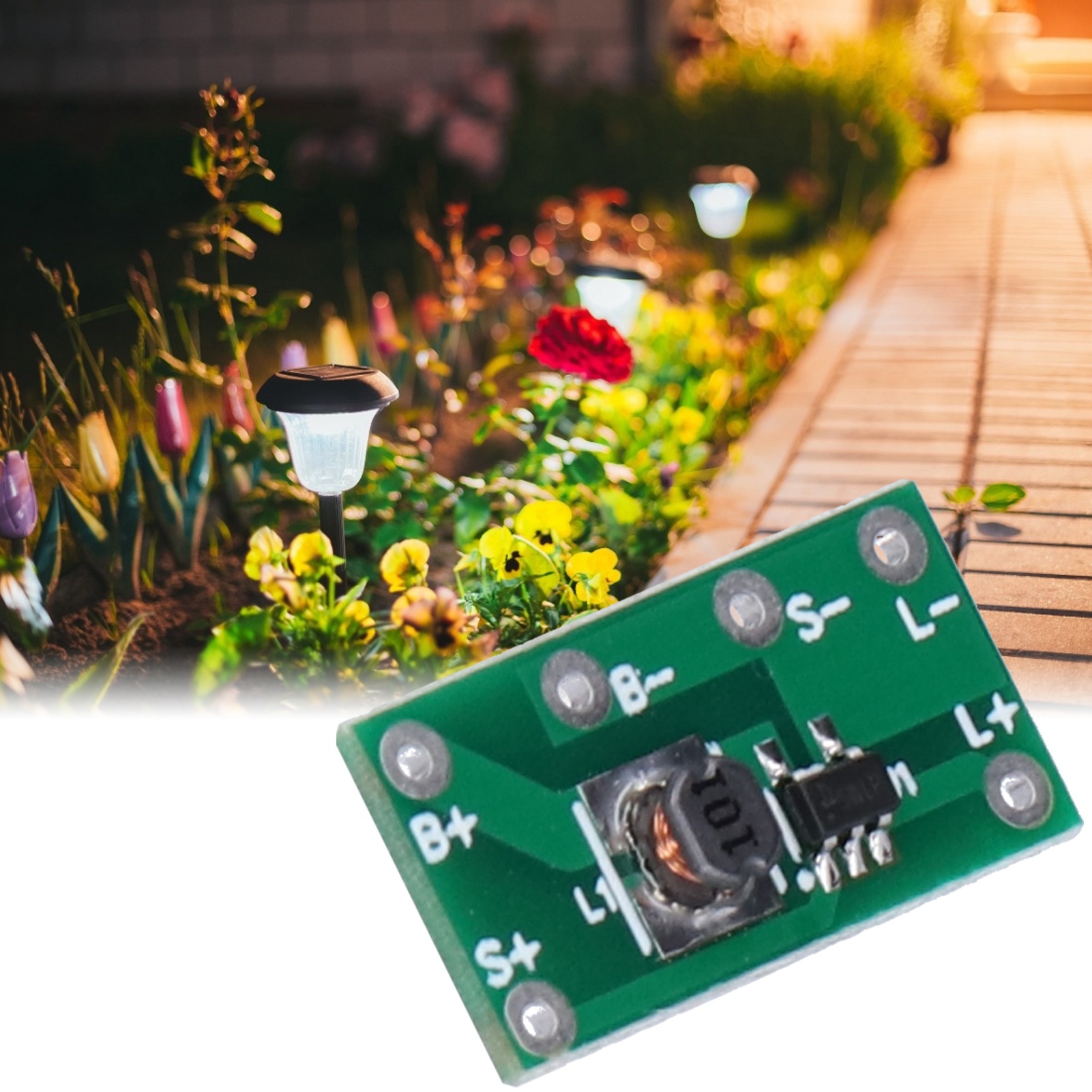 แผงวงจรโคมไฟพลังงานแสงอาทิตย์1 - Charge Controller Solar บทวิจารณ์และราคา