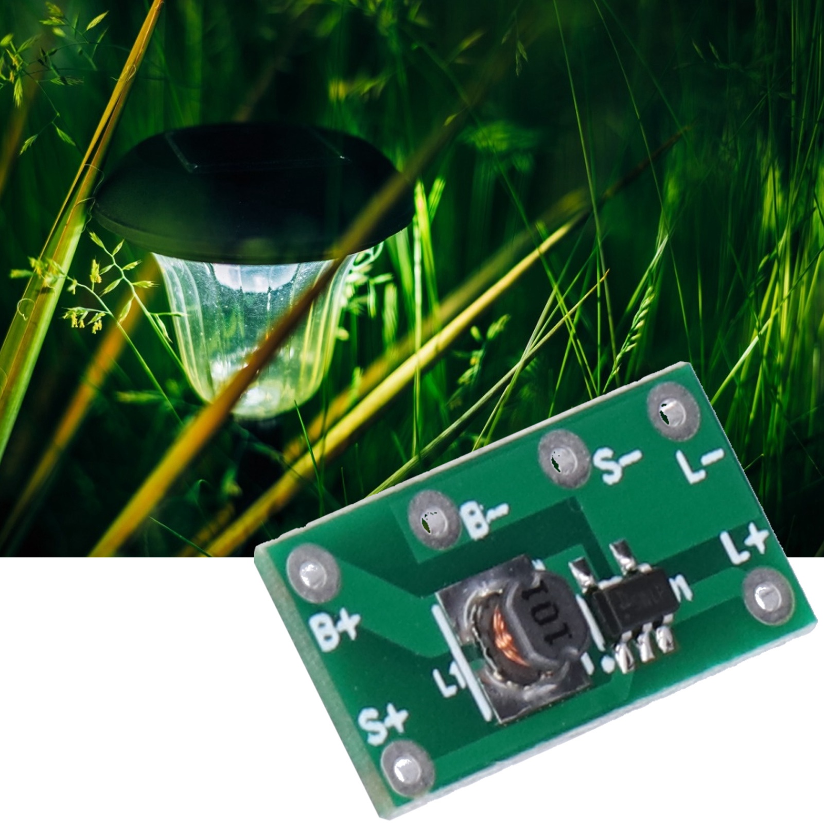 แผงวงจรโคมไฟพลังงานแสงอาทิตย์1 - Charge Controller Solar บทวิจารณ์และราคา