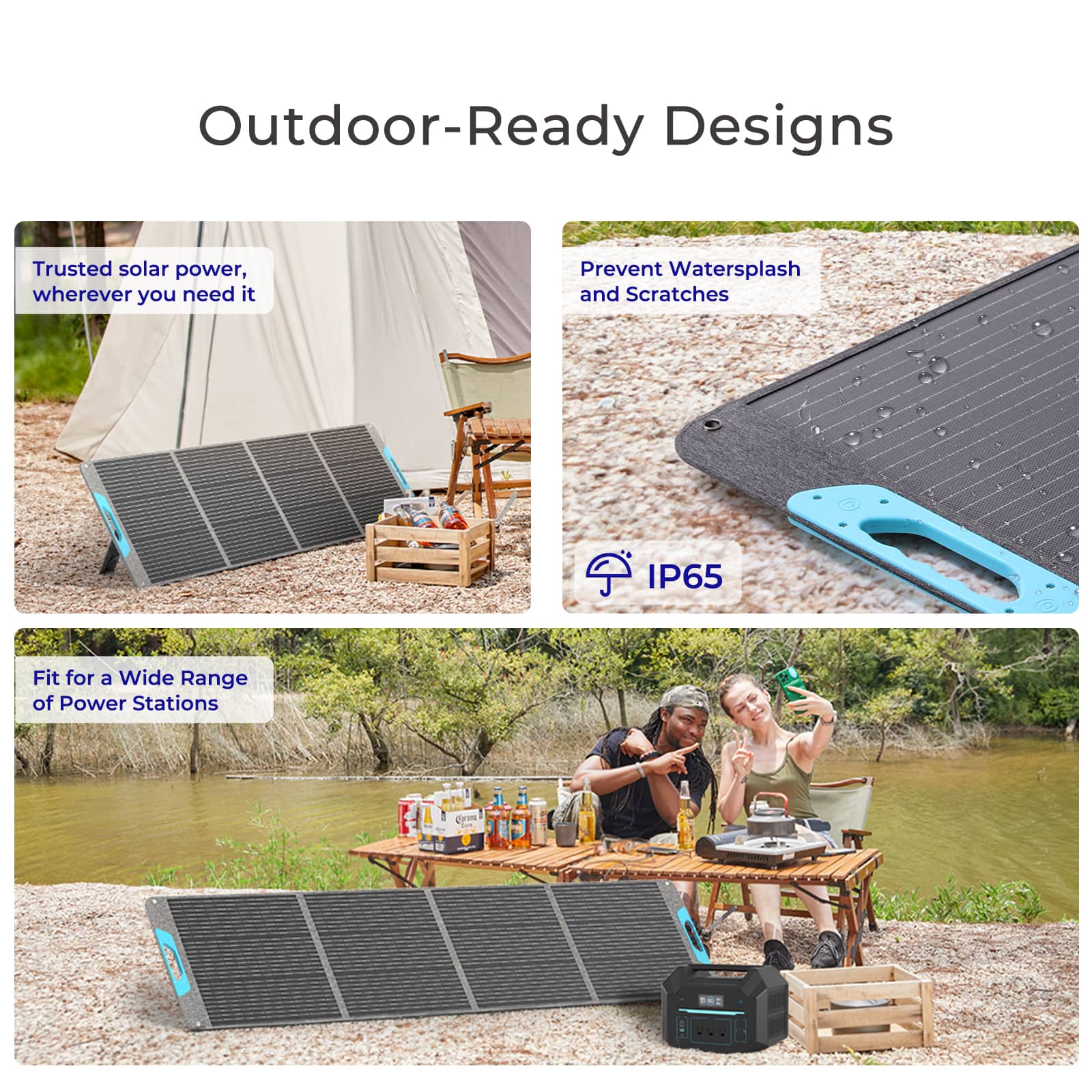 Renogy แผงโซล่าแบบพกพา200W IP6 - Solar Panel 200W บทวิจารณ์และราคา