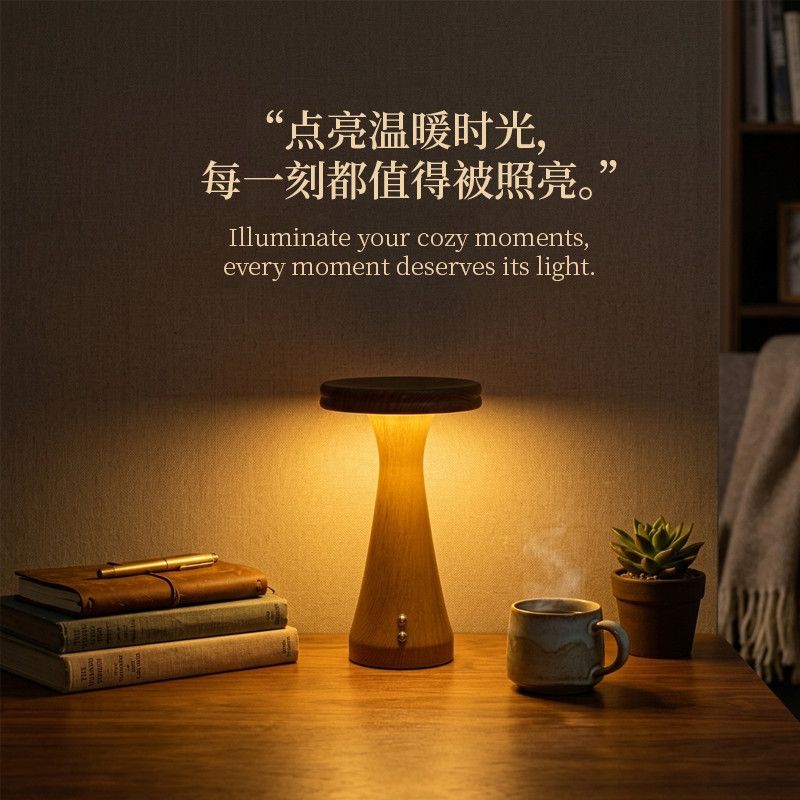 โคมไฟตั้งโต๊ะตกแต่งข้างเตียงห้ - Solar Lamp บทวิจารณ์และราคา