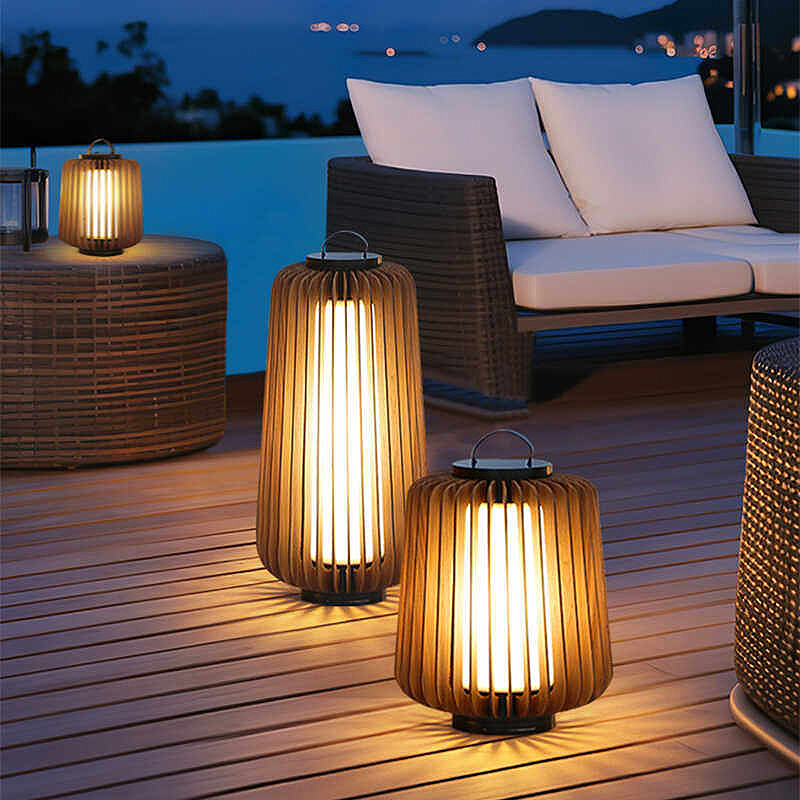 โคมไฟตั้งพื้นเรืองแสง ไฟ LED พ - Solar Lamp บทวิจารณ์และราคา