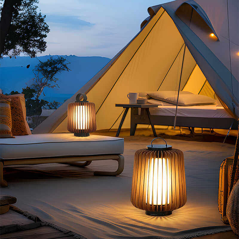 โคมไฟตั้งพื้นเรืองแสง ไฟ LED พ - Solar Lamp บทวิจารณ์และราคา