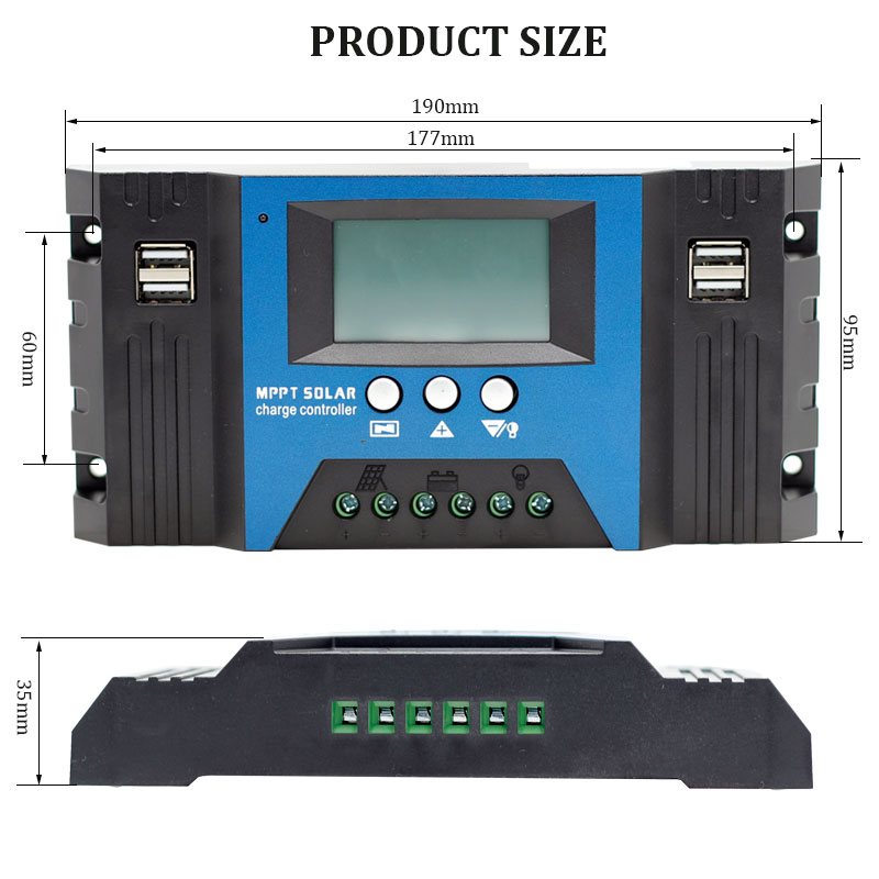 MPPT Solar Controller 12 V/24  - Solar Panel 200W บทวิจารณ์และราคา